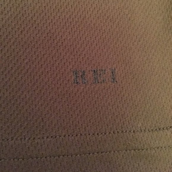 🍂 Men's REI Olive Green Short Sleeve "Quick Dry" Shirt - M - Picture 3 of 6